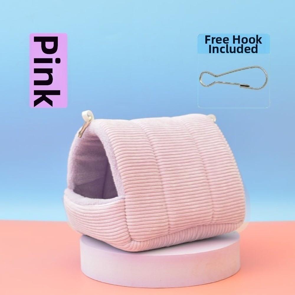 Tent Design Hamster Hammock Corduroy Small Pet Bed New Plushie Parrot Nest for Winter