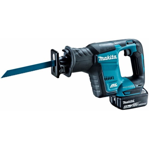 Makita reciprocating saw rechargeable 18V JR188DRG 6Ah battery, charger, case included