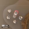 Luxurious Rectangular Crystal & Diamond Nail Art Decorations