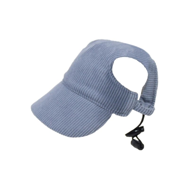 

M-Modern-Navy Blue Dog Sun Hat Fashion Casual UV Protection Breathable Ear Holes Adjustable Pet Hat For Outdoor Travel Camping D темно-синього кольору