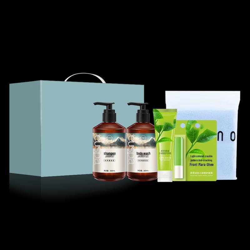 Chando euspa Nourishing Shampoo & Care Gift Set