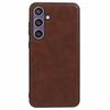 Bojue-3 Series For Samsung Galaxy S24 FE Case PU Leather Business Phone Back Cover