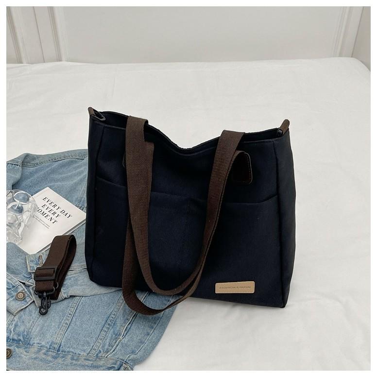 IELGY Large Capacity Shoulder Handbag Canvas Travel Bag