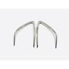 For Toyota Camry LE   Front Bumper Collision Avoidance Trim Fog Light Lamp Eyelid Eyebrow Strips Car Styling Accessories