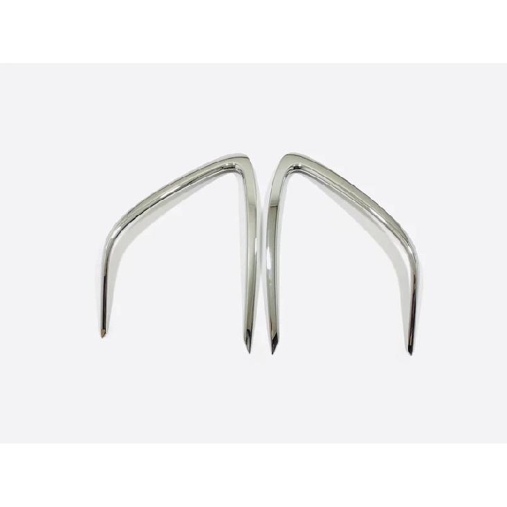 For Toyota Camry LE Front Bumper Collision Avoidance Trim Fog Light Lamp Eyelid Eyebrow Strips Car Styling Accessories