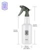 Car Ultra-fine Water Mist Cylindrical Spray Bottle HDPE Chemical Resistant Spray Auto Wash Watering Can, Heavy Duty Spray Bottle