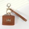 Creative Mini Leather Hangbag Bag Hanging Decoration Versatile Bag Pendant  Coin Purse Keyring Mini Headphone Bag Pendant