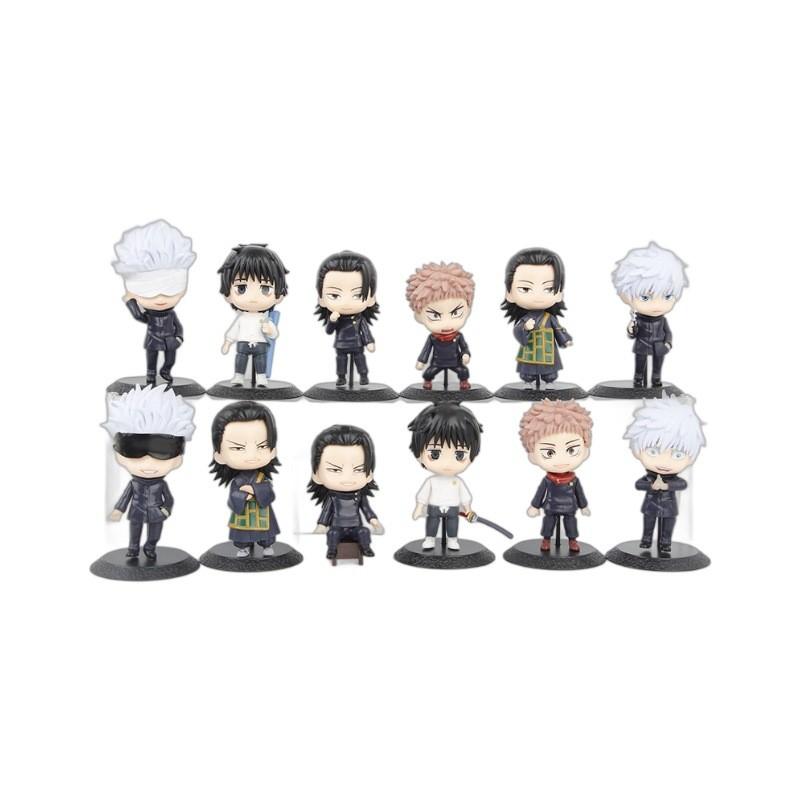 PVC Jujutsu Kaisen Kuchenaufsatz Auto-Schmuck mit Suguru Geto Yuta Okkotsu