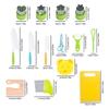 Toddler Kitchen Set Montessori Kitchen Tools for Kids Cooking Set Toddler Kitchen Accessories Real-Toddler Safe Knives Set