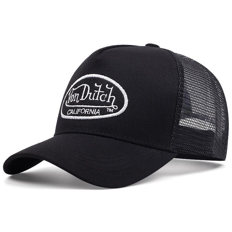 

Вышитая кепка-тракер VON Dutch из сетки с защитой от солнца Adjustable 55-61cm