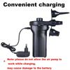 Portable Air Pump Electric Inflatable Compressor For Boat Mattress Pool 12 V 220V Mini Inflator 4500MAH Rechargeable 3 Nozzles
