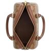 Coach Rowan 27 Vintage Monogram Reißverschluss Beschichtetes Canvas und Recyceltes Leder Tragetasche Groß Damen-Tragetaschen Khaki Sattelbraun CS188-IME74
