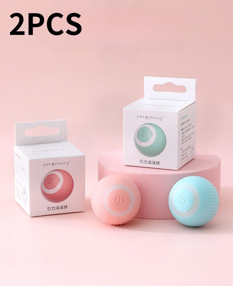 Petgravity Smart Cat Toys Automatic Rolling Ball Electric Cat Toys Interactive High Quality Cat Training Toys for Indoor Playing