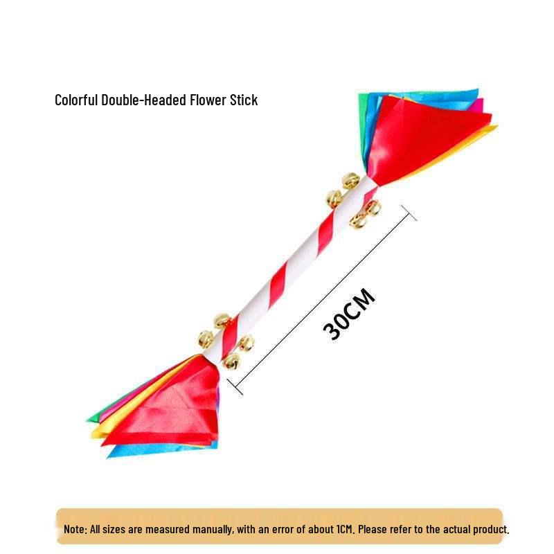 Bunte Blumenstock-Requisiten für Kinder-Tanz und Gymnastik