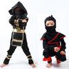 Authentic Japanese Warrior Boys Kids Ninja Assassin Fancy Dress Costume For Parties