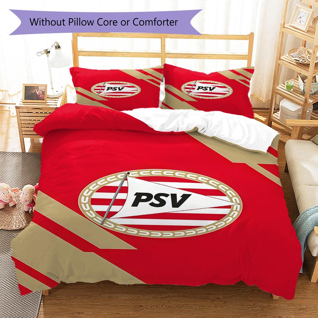 PSV logo  Pattern Bedding Quilt Set Quilt Cover Pillowcase Home Decoration Birthday Gift (1 * duvet cover + 2 * pillowcase, without core)