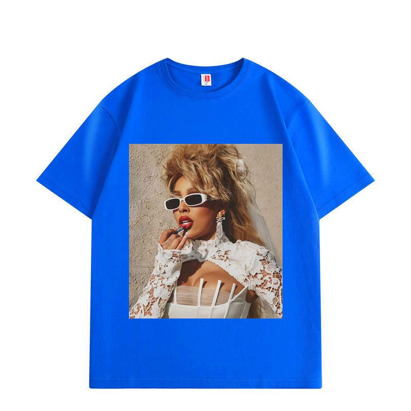T-shirt Grafiche Rapper Doja Cat Uomo Donna Abbigliamento Moda Estetica Manica Corta T-shirt Estiva Casual Maglietta in Cotone