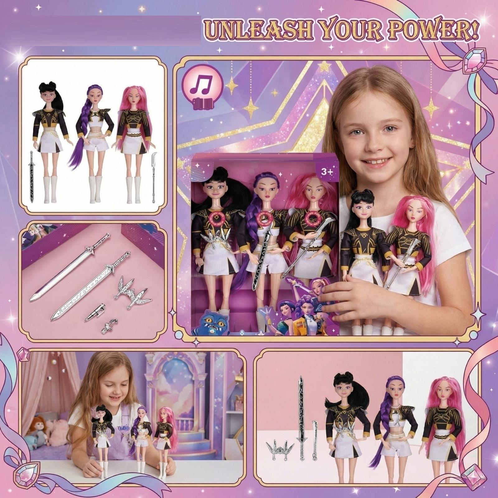 

Fashion Doll (regular Version) With Trendy Outfits And Colorful Hairstyles. One Size