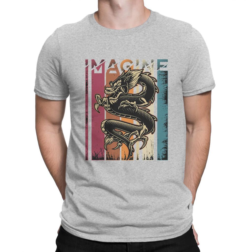 Grammy Award for Best Rock Man TShirt Imagine Dragon Vintage Cool Art Distinctive T Shirt Harajuku Streetwear New Trend