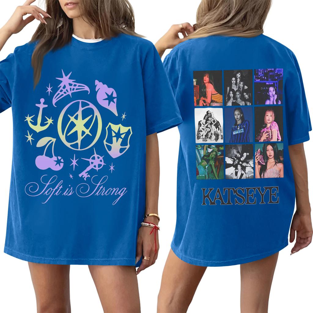 Women's Round Neck Printed Short-sleeved T-shirt Top