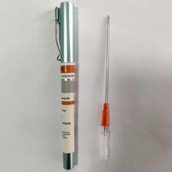 1/2Pcs Outdoor Chest Decompression Needle Tension Pneumothorax Relief Portable Body Piercing Needle Emergency First Aid Equipment