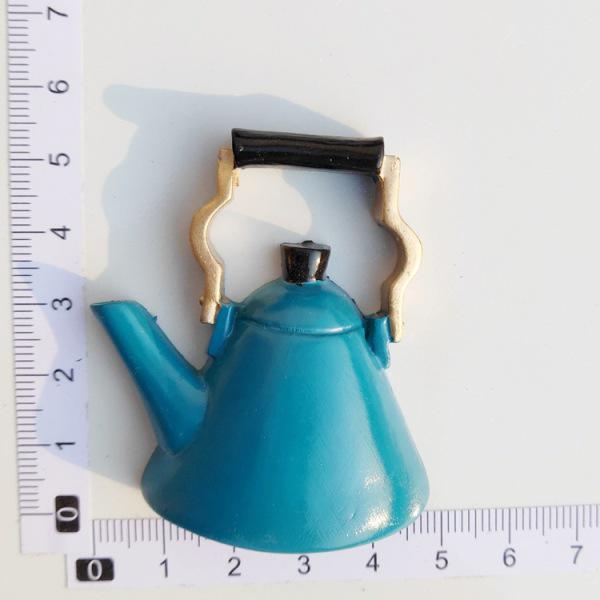 Hi Creative Lovely Resin Refrigerator Magnet Sticker Bread Milk Bacon Fried Egg Pan