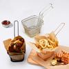Snack Korb Frittierter Hähnchen Korb Mini Pommes Frites Korb Kreativer Pommes Frites Korb Frittierkorb Snack Frittiernetz Korb