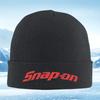 Red Slanted Tool Logo,black Background. Men Women Unisex Knitted Hat Beanie Pullover Cap Winter Thermal Warm Christmas Outdoor C