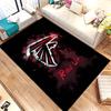 Atlanta Falcons (19) Rug Suitable For Living Rooms Bedrooms Computer Rooms Dining Areas And Placement Under Tables And Chairs Also An Ideal Choice For