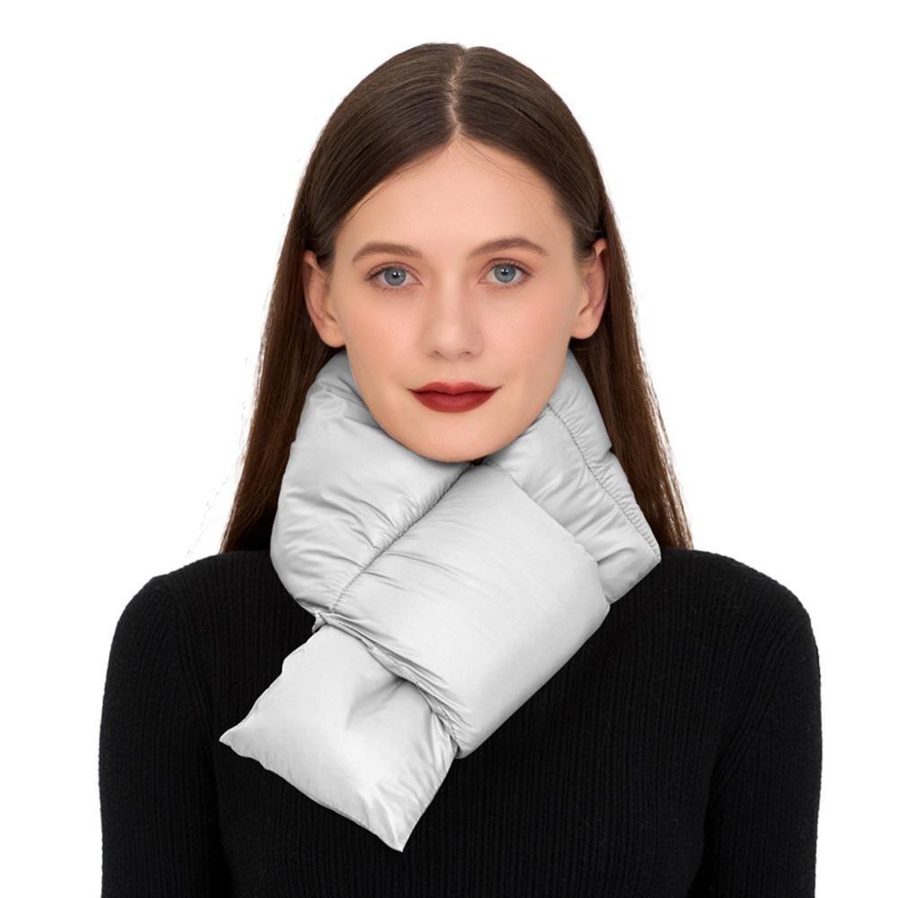Down Cotton Cross Ring Scarves Windproof Skiing Scarve New Ring Scarf  Outdoor Sports