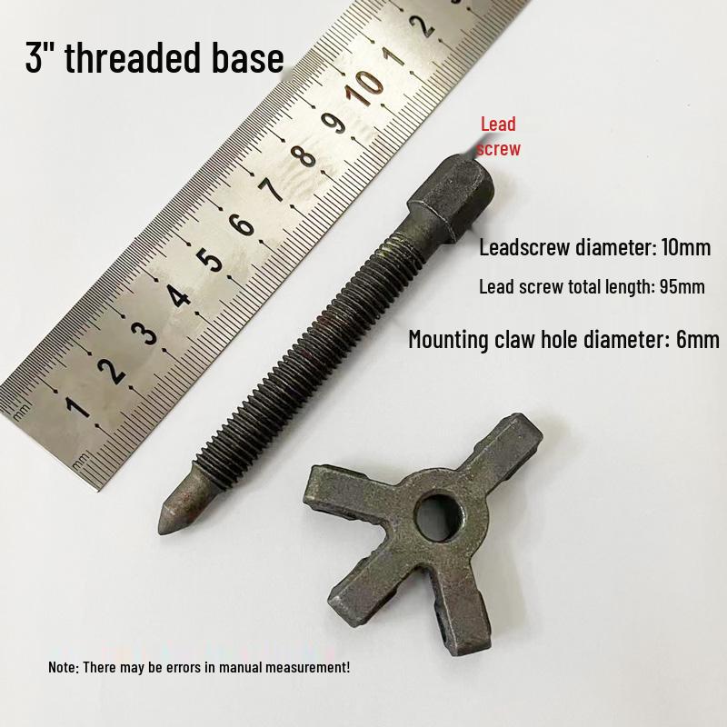 Shukong Three-Jaw Puller Accessory Kit: Lead Screw, Connecting Piece, Bearing Removal Tools