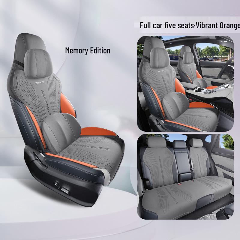 BYD Song PLUS Universal Suede Car Seat Cushion—Four Seasons