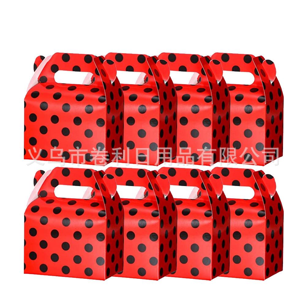 Ladybird Red Black Latex Balloon Birthday Party Tableware Paper Plates Tissue Tablecloth Supplies Cartoon Party