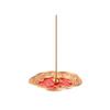 Joyful Enamel Zen Incense Holder: Electroplated Metal, Ancient Style, Chinese Design, Living Room Ornament