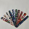 PVC Leaf Pattern Christmas Snap Bracelet - Children's Cartoon Theme