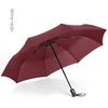 70% off Men's Business Umbrella 10-Rib Black Coating Automatic Umbrella 3122 Gift Advertising Umbrella Dual-Use Folding Umbrella for Sun and Rain