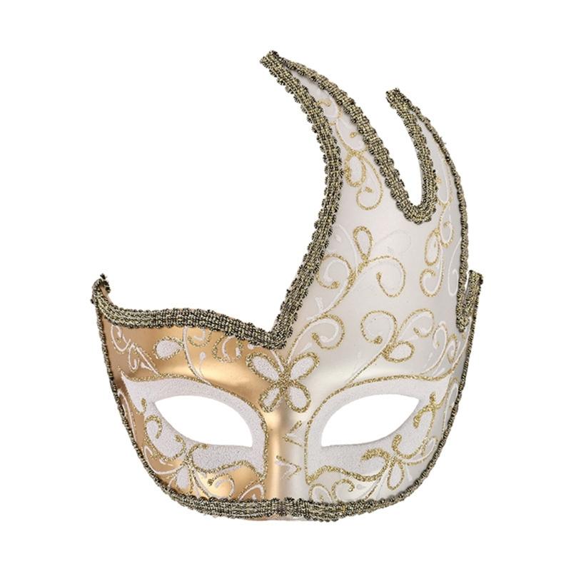 High Simulation Plastic Masquerades Mask For Cosplay Halloween Event Costume Accessory Comfortable Party Prop