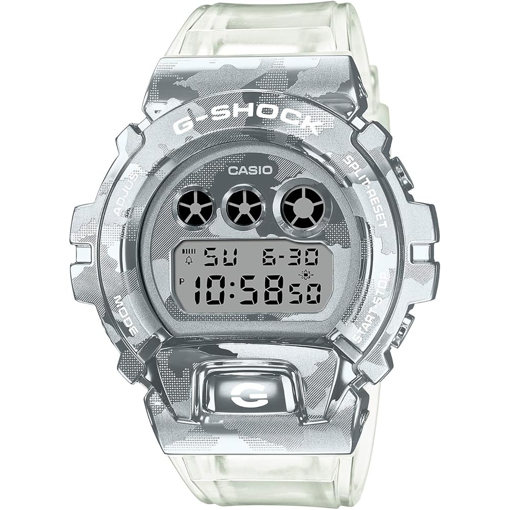 Casio G-Shock Skeleton Camouflage Series GM-6900SCM-1JF Men s Clear Watch