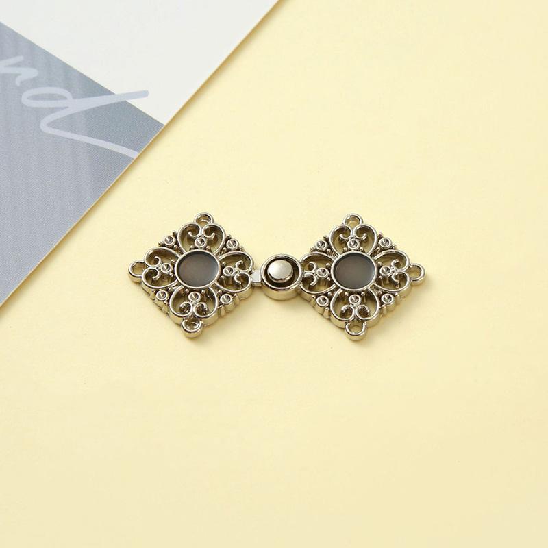 1Pc Scarf Clasp DIY Jeans Waist Button Sewing Hanfu Buckle Reduce Waist Chinese Knot Buttons Retro Women Fashion