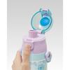 Skater Kids Water Bottle 2-Way Drink Cup Disney Frozen Anna and Elsa Stainless Steel Insulated 470ml/430ml Lightweight Sports