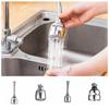 Anti Splash Faucet Extender 3 Modes Water Tap Filter Nozzle Convenient Faucet Aerator  Bathroom