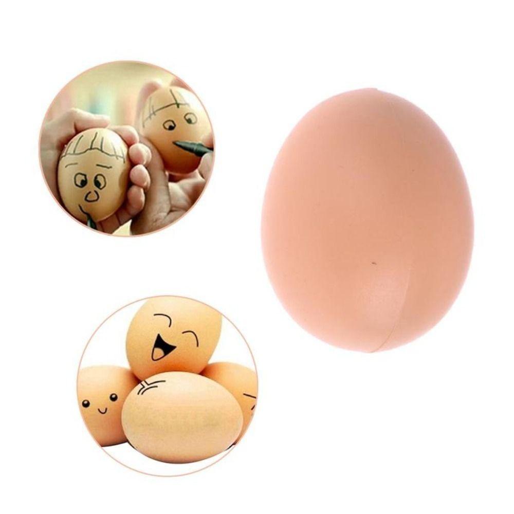 Eggs DIY Graffiti Egg Educational Toy Educational Toy Fake Chicken Eggs Easter Egg Artificial Eggs