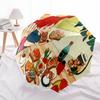 Pippi Longstocking Themed Travel Umbrella-8 Ribs Automatic Opening and Closing, Portable Folding Design, Compact and Stylish Umbrella Suitab