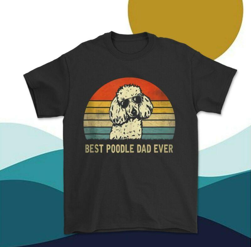 Buy Mens Vintage Best Poodle Dad Ever 
