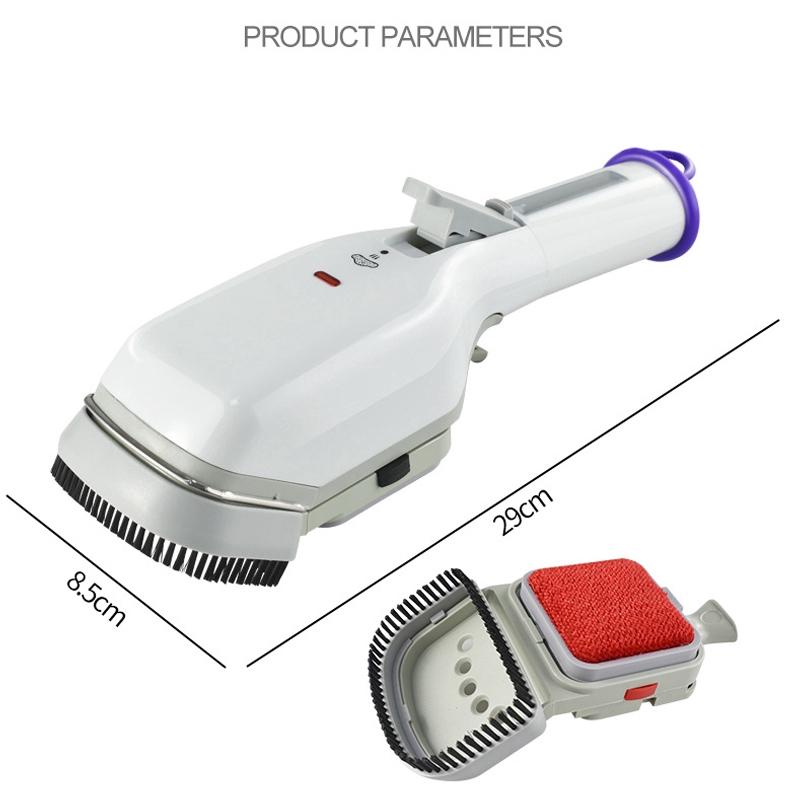 

Ручной многофункциональный электрический паровой утюг 650 Вт, комплект для дома, путешествий, чистящая щетка для ткани и одежды, портативный отпариватель для одежды