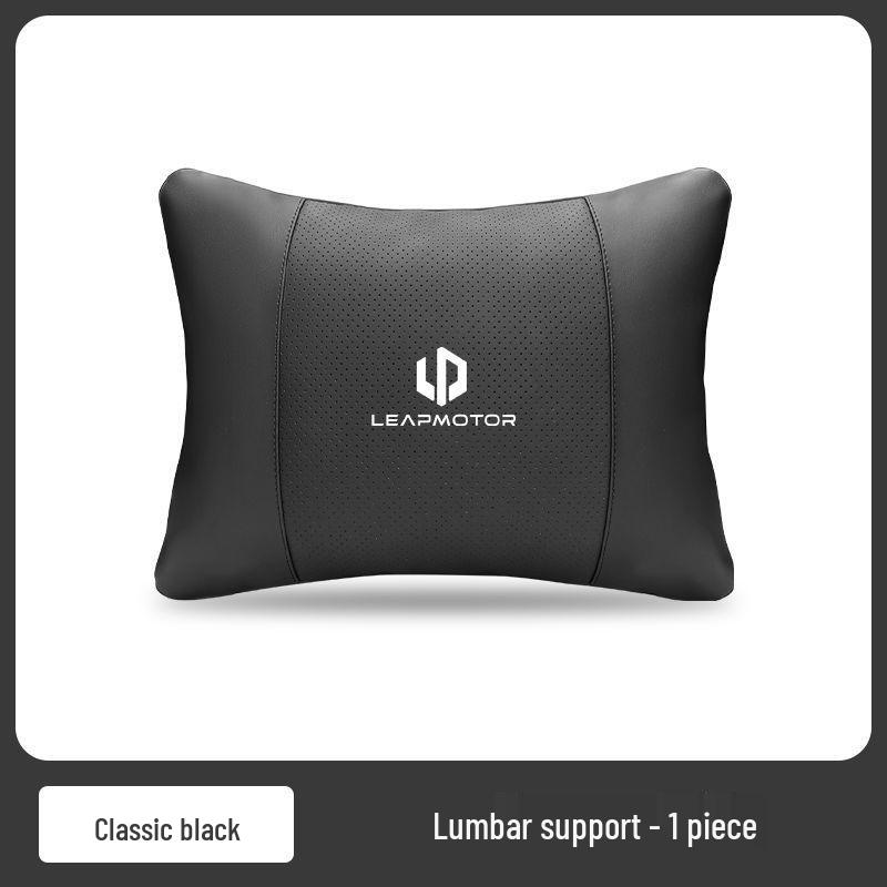 Suporte Lombar para Bancos de Carro Leapmotor T03/C11/C01/C16/C10 - Conforto de Alta Qualidade e Proteção da Cintura Encosto de Cabeça