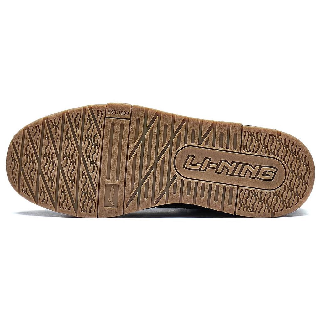 New LiNing 001 BTC Prm Slip Resistant Low Top Skateboard Shoes Men's Umber AGCT219-2