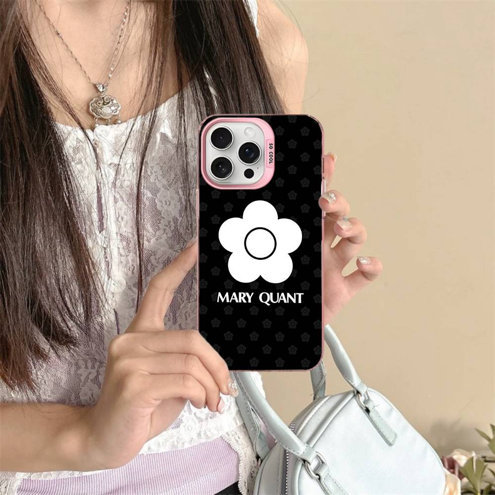 Fashion Pop Mary Quant Phone Case For IPhone 17 16 15 14 13 Pro 12 11 Pro Max PLUS Color Back Cover