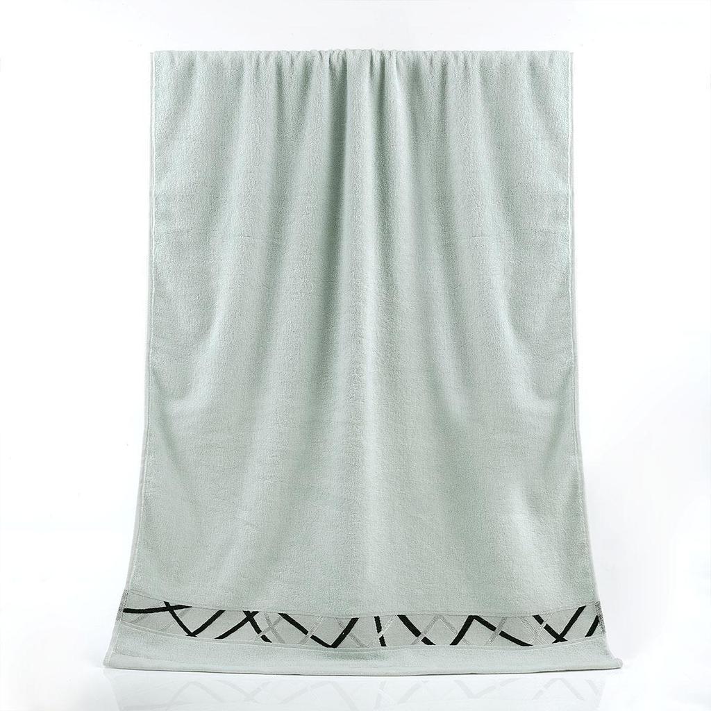 Extra Large Soft Cotton Bath Towel: Water-Absorbent Household Wrap for Adults - Ideal for Hotel, Salon, and Personal Use