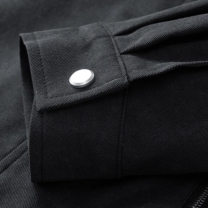 JEEP Men's Casual Retro Faux Two-Piece Jacket